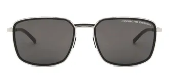 Porsche Design P8941 Polarized B416 Mens Sunglasses Black Size 58