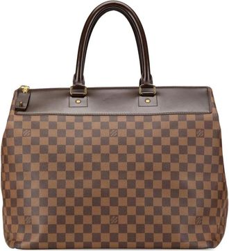 Louis Vuitton Pre-owned Handbags, female, Brown, Size: ONE SIZE Pre-owned Damier Ebene Distinctive PM Tote