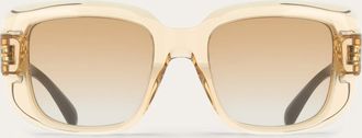 Ferragamo Women Rectangular frame sunglasses Brown