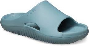 Crocs Mellow Recovery Waterproof Slide Sandal in Pond at Nordstrom Rack, Size 15 Womens / 13 Mens