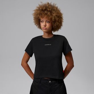 Nike Jordan Womens Jordan T-Shirt in Black | IM7138-010