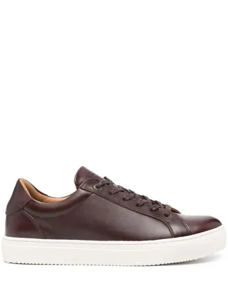 Boggi Milano Sneakers met vlakken - Bruin