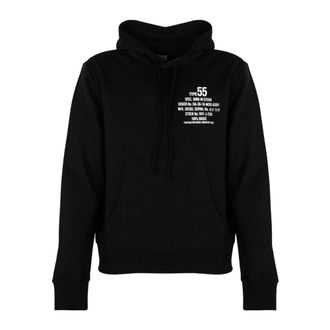Diesel Ginn Hood - - Sweatshirts & Hoodies - Uomo - Nero - L