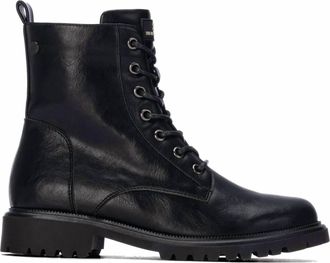 Xti Womens Casual Combat Booties In Black