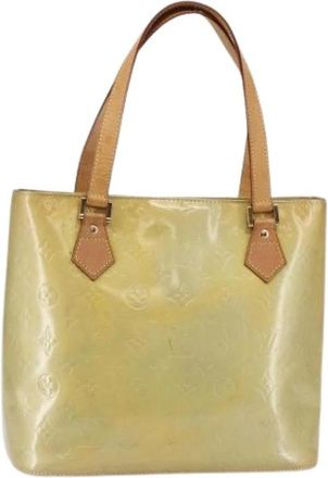Louis Vuitton Pre-owned Vintage Tote Bag - Dames - Vintage Shopper - Geel - ONE Size - Leer - Vintage