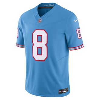 Nike Will Levis Tennessee Titans Nike Mens Dri-FIT NFL Limited Jersey in Blue | 31NM00SX8FF-015