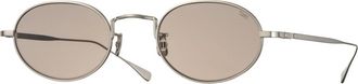 Eyevan 7285 197 Zonnebril - unisex - Zonnebrillen - Grijs - 48 MM - Accessoires