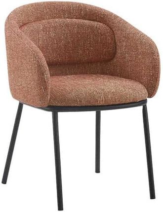 Global Interiors Design Stuhl Florenzo mit Armlehnen, Terracotta