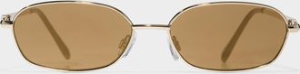 Le 31 Keenan small metallic sunglasses