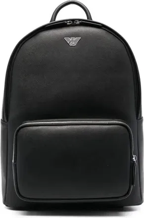 Emporio Armani Tassen, Heren, Zwart, ONE Size, Backpacks