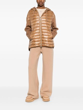 Herno Quilted Cotton-Nylon Down Jacket - Camel