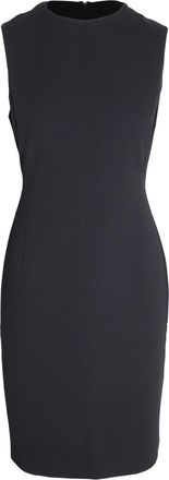 Theory Union Knit Sleeveless Dress in Black Viscose