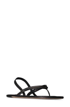 The Row Malick II Slingback Sandal in Black at Nordstrom, Size 6.5Us