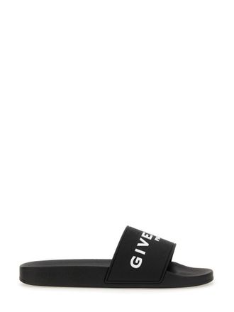 Givenchy Sandalo Slide Con Logo
