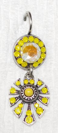 Mariana Womens Dunaway Sun Kissed Earrings In Yellow