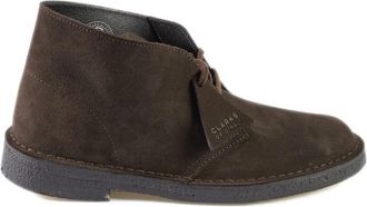 Clarks Schoenen, Heren, Bruin, 42 1/2 EU, Leer, Desert Boot