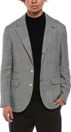 Brunello Cucinelli Linen, Wool & Silk-Blend Blazer