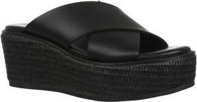 Nordstrom Rack Frankie Wedge Platform Sandal in Black at Nordstrom Rack, Size 9.5