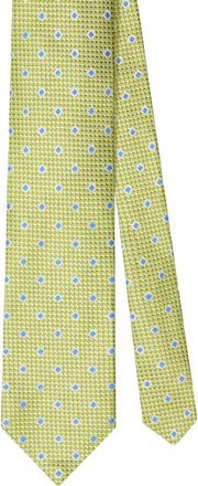 Robert Talbott Robert Square Jacquard Necktie in Green at Nordstrom