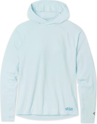 Stio | Womens Hylas Hooded Pullover, Size Extra Extra Small in Windchill
