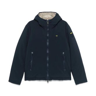 Blauer Winter Jackets, male, Blue, Size: 2XL Reversible Padded Jacket