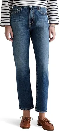 AG - Adriano Goldschmied Ex-boyfriend Mid-Rise Slouchy Slim in Inspired Gaze Womens Jeans Inspired Gaze : 32 28, Cotton/Denim/Elastane