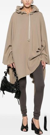 Rick Owens Womens Knitted Leggings - Grey Textile - Size Large