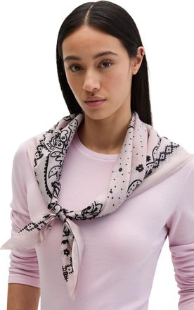 Marc O'Polo Modeschal MARC OPOLO, Damen, multi, dried rose, Baumwolle, Modet&uuml;cher Modeschal, aus reiner Bio-Baumwolle, quadratisch, ca. 85 x 85 cm