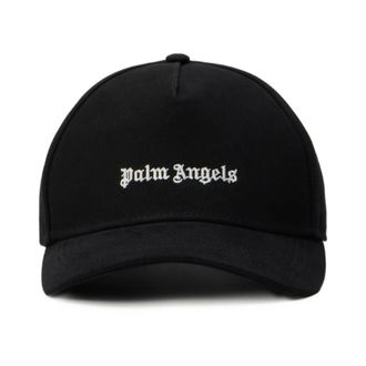 Palm Angels Caps, unisex, Black, Size: ONE SIZE Classic Logo Cap