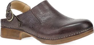 Dansko Millie Mule in Chocolate Tooled/chocolate at Nordstrom, Size 38