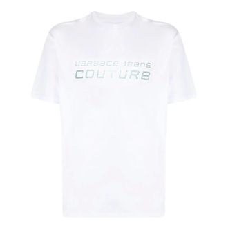 Versace Jeans Couture T-Shirts, male, White, Size: L T-shirt