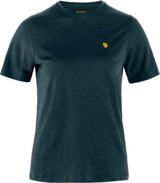 Fj&auml;llr&auml;ven Bergtagen Merino 190 S/S Merinoshirt f&uuml;r Damen | blau