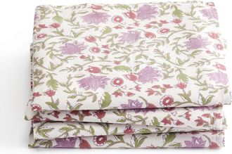 La Redoute Interieurs Set van 4 servetten in gewassen katoen, Elsie