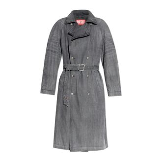 Diesel unisex, Mantels, Grijs, Maat: XL Katoen