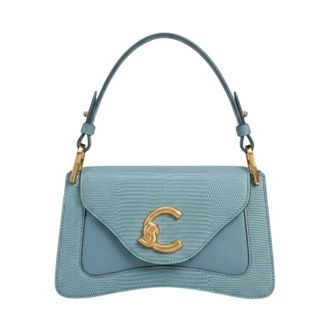 Coccinelle C-Me Bimateri Schoudertas - Dames - Schoudertassen - Blauw - ONE Size - Leer - Tassen