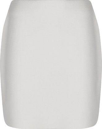 Fabiana Filippi Straight-Cut Mini Virgin Wool Mini Skirt