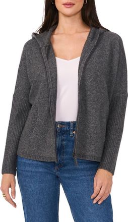 Vince Camuto Hooded Sweater in Medium Heather Grey at Nordstrom