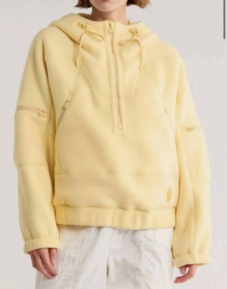 Free People Wild And Free Pullover In Yellow