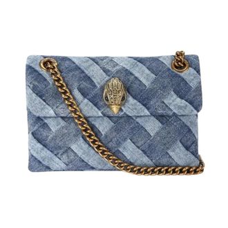 Kurt Geiger Dames, Tassen, Blauw, Maat: ONE Size Denim