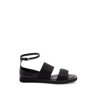 Max Mara Flat Sandals, female, Black, Size: 10 US Flat Sandals