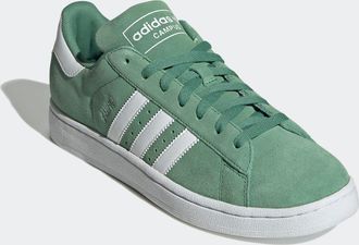adidas Sneaker ADIDAS ORIGINALS CAMPUS 2.0, Herren, Gr. 36, gr&uuml;n (preloved gr&uuml;n, cloud wei&szlig;, core schwarz), Leder, Synthetik, Schuhe Sneaker