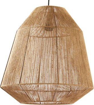 Light & Living L&aacute;mpara Colgante - Malva - Natural - Yute - &Oslash; - Light&living