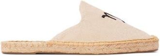 Soludos The Smoking Mule Embroidery Espadrille in Capricorn - Natural Undyed at Nordstrom, Size 10