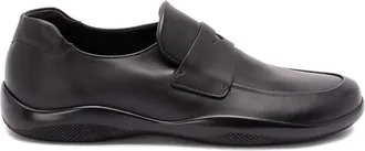 Prada Toblach Leather Loafers
