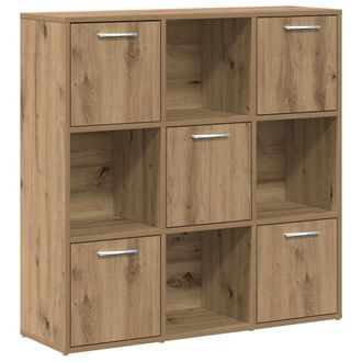 vidaXL Vidaxl - Estanter&iacute;a De Madera De Ingenier&iacute;a Roble Artisan 90x28x90 Cm