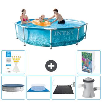 Intex Piscina Con Estructura Redonda - 305x76 Cm - 7-piezas S40