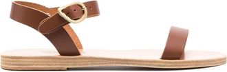 Ancient Greek Sandals Drama leather sandals - women - Calf Leather/Calf Leather/Calf Leather - 39 - Brown