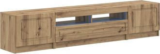 vidaXL Cabinet De Tv Led De 5 Piezas Roble Artisan Vidaxl
