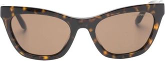 Emporio Armani Ea 4259U Cat Eye Zonnebril - Dames - Zonnebrillen - Bruin - ONE Size - Accessoires