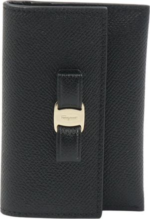 Ferragamo Portefeuilles et porte-cartes - Dames - Portefeuilles - Zwart - ONE Size - Accessoires
